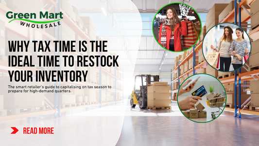 Why Tax Time Is the Ideal Time to Restock Your Inventory