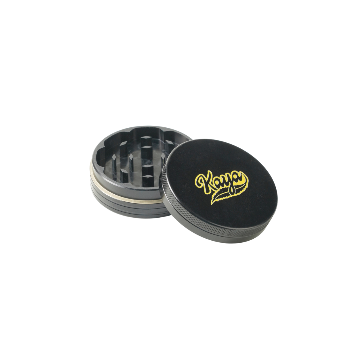 Kaya Herb Master Anodised with Cruzer Teeth 2-Part Grinder