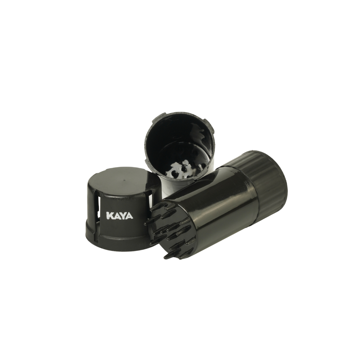 Kaya GrindTainer - Portable Herb Grinder with Storage
