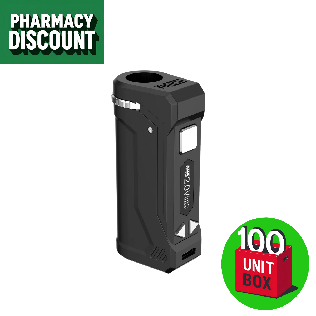 yocan uni pro 2.0 vape box mod Yocan UNI Pro Box Mod | The Green Box