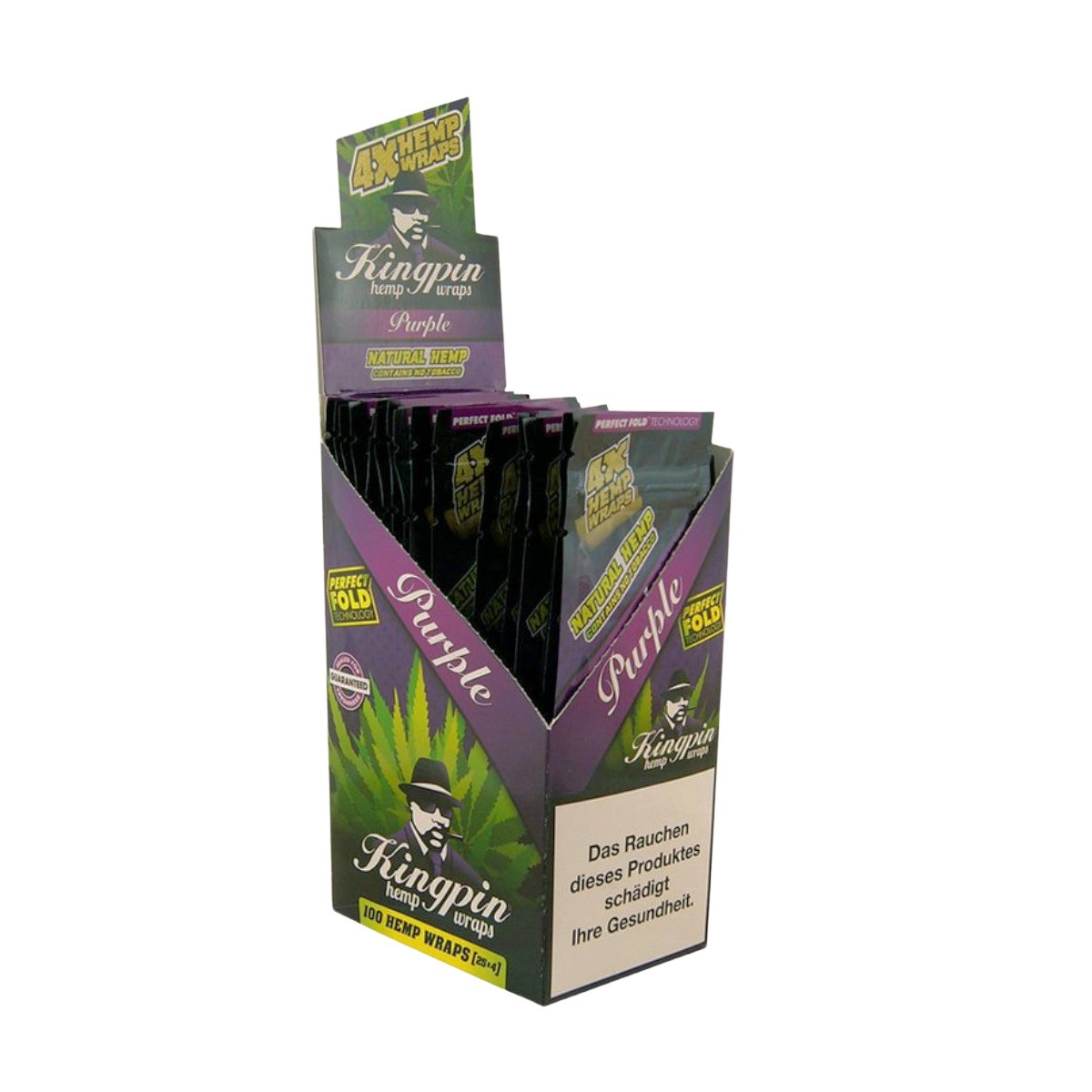 Full Box - Kingpin Hemp Wraps - greenmart.com.au