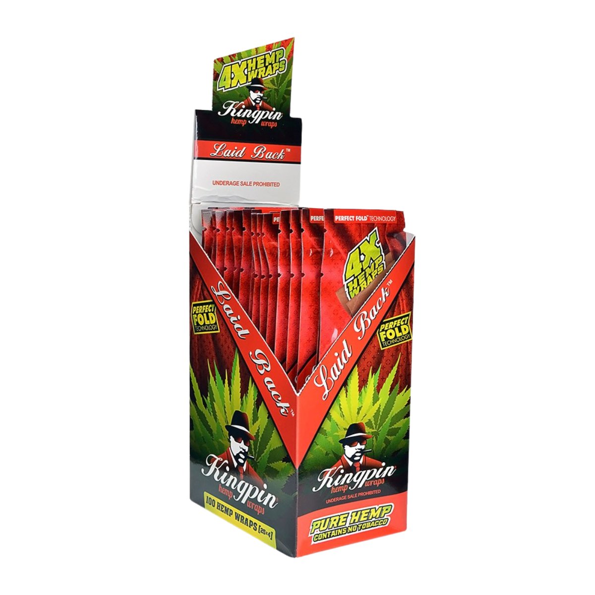 Full Box - Kingpin Hemp Wraps - greenmart.com.au