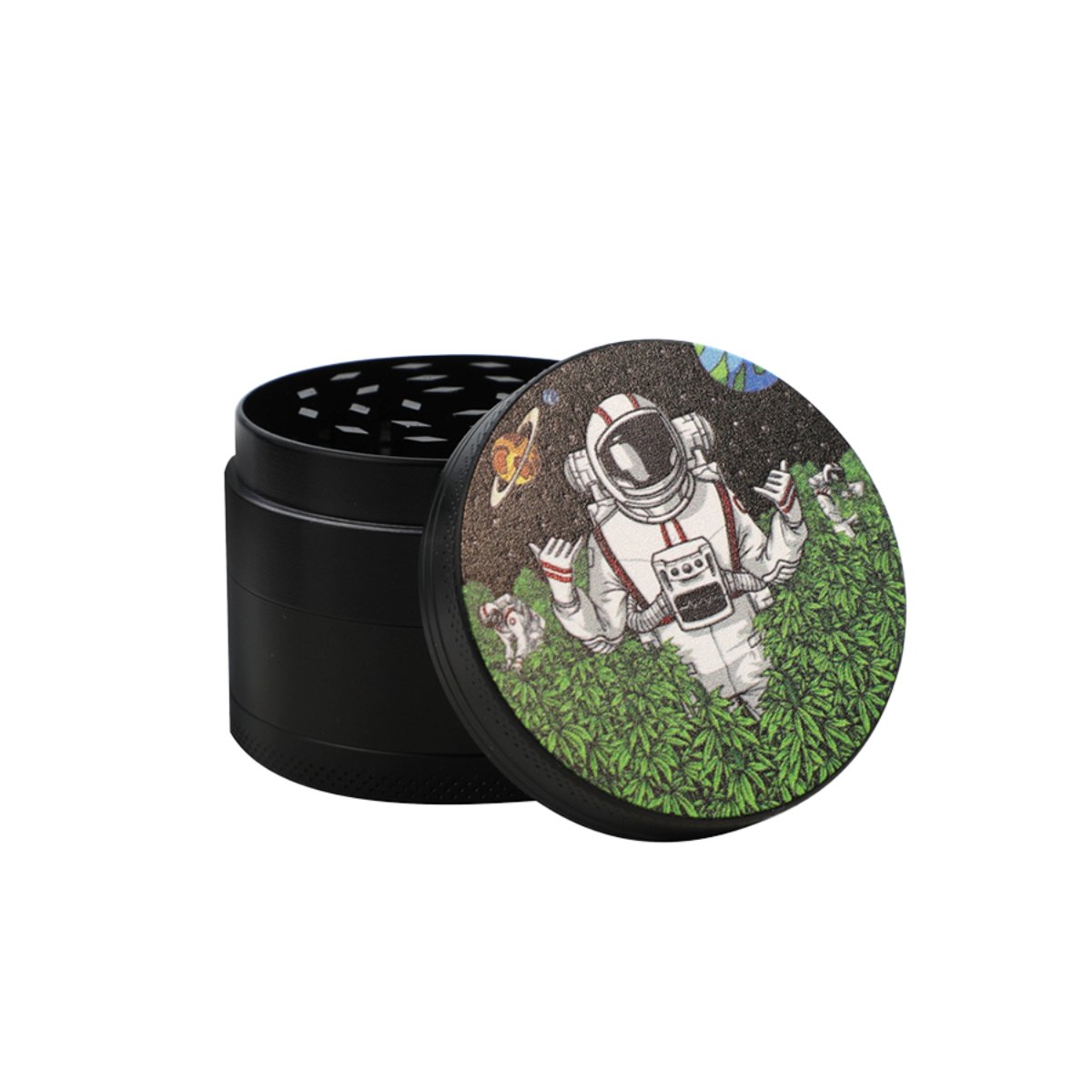 Galactic Guardian 4 Part Compact Grinder - greenmart.com.au