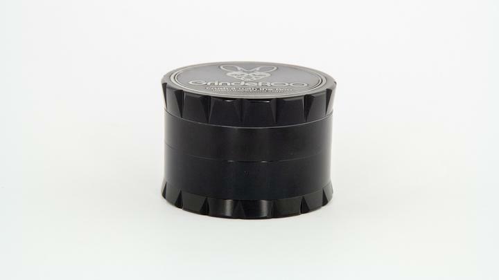 GrindeROO 4 Piece Premium Metal Herb Grinders - greenmart.com.au