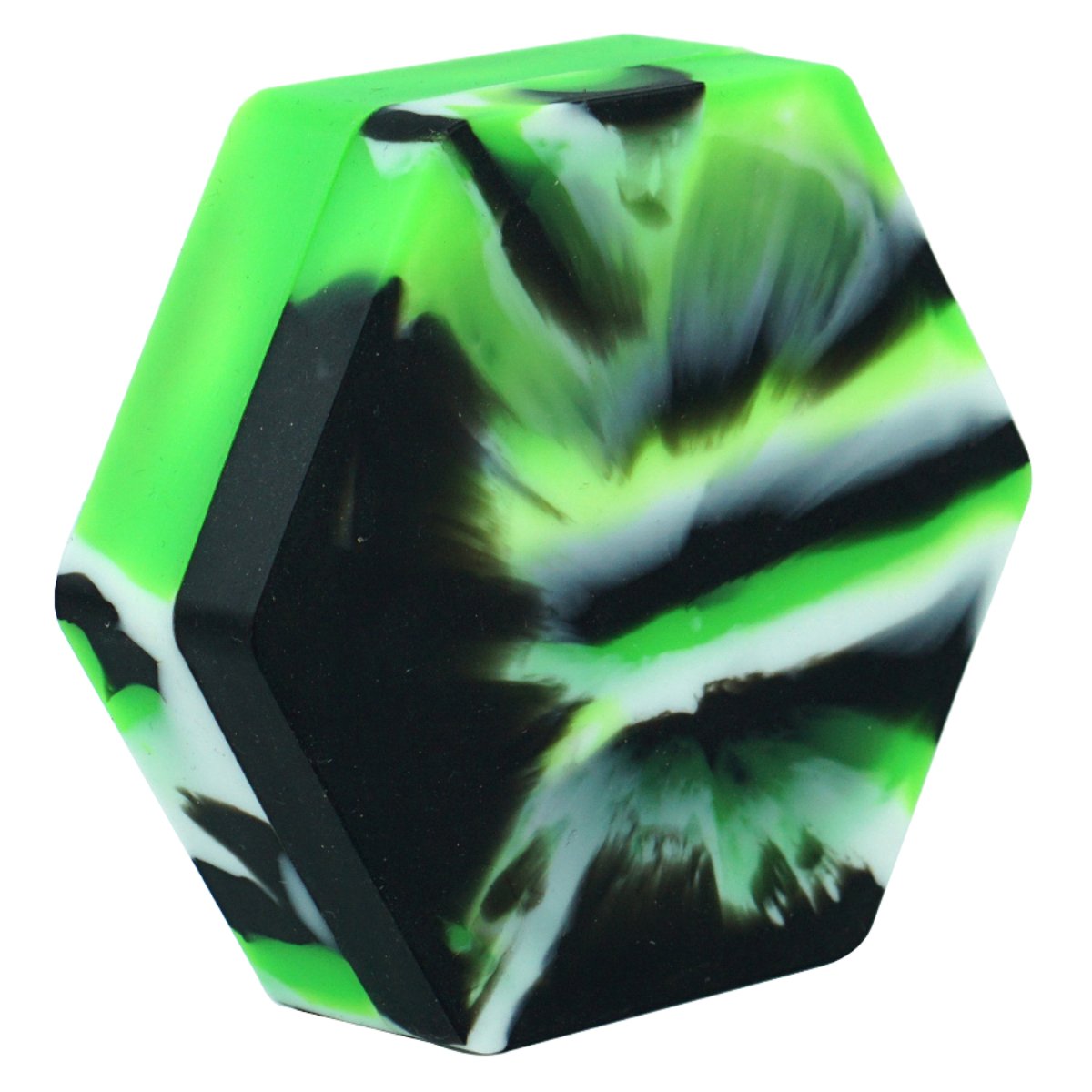 HexaHive 110ml Silicone Dab Container - Non - Stick, Split - Section, Dual - Compartment Honeycomb Design - greenmart.com.au