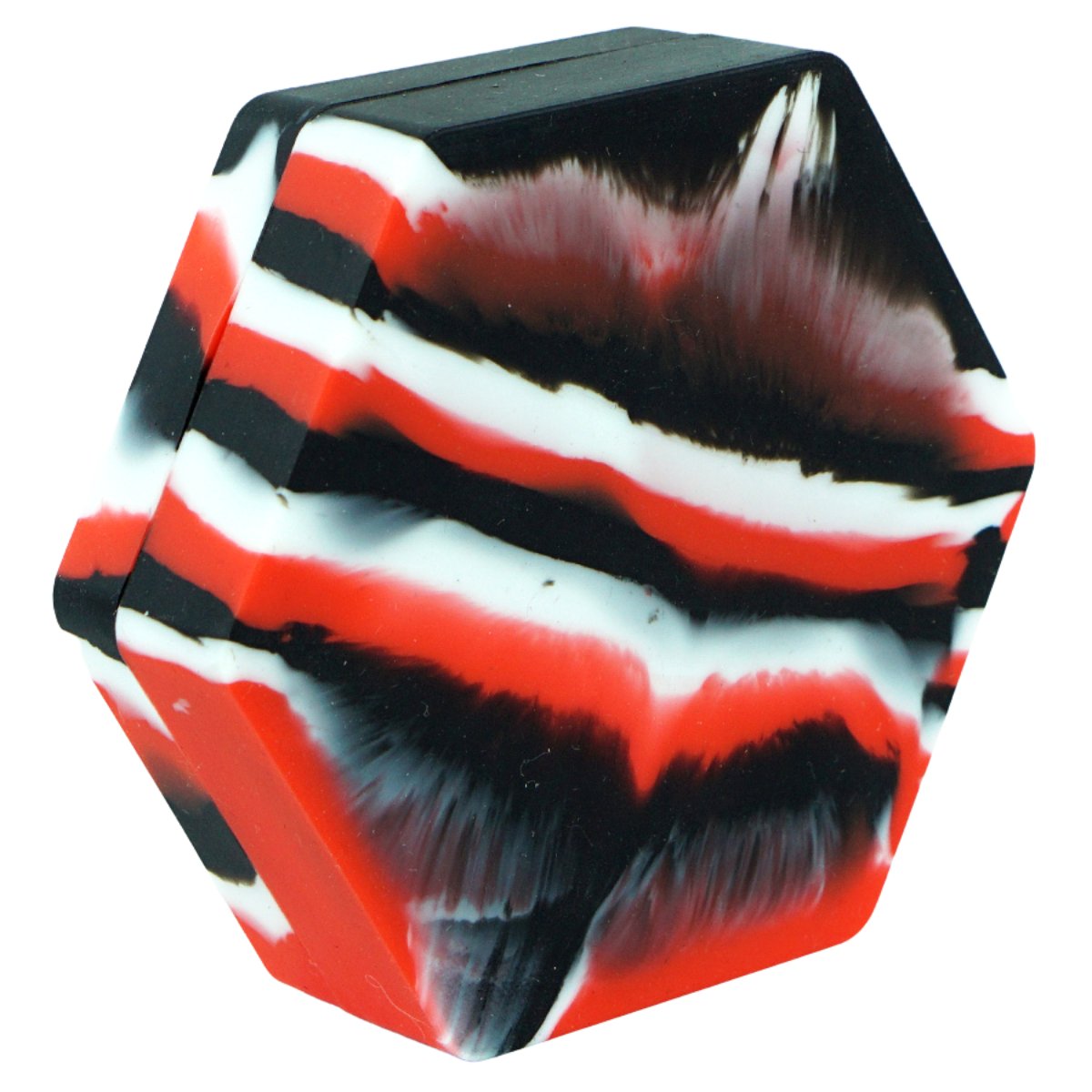 HexaHive 110ml Silicone Dab Container - Non - Stick, Split - Section, Dual - Compartment Honeycomb Design - greenmart.com.au