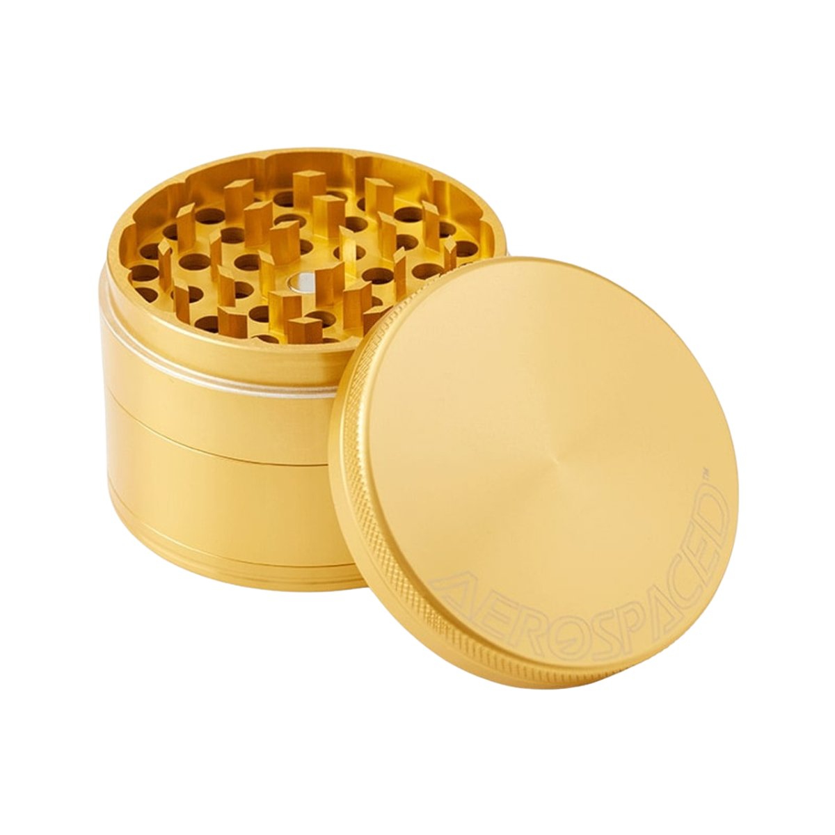 Higher Standards: Aerospaced 4 Piece Grinder 63 mm (Large) - greenmart.com.au
