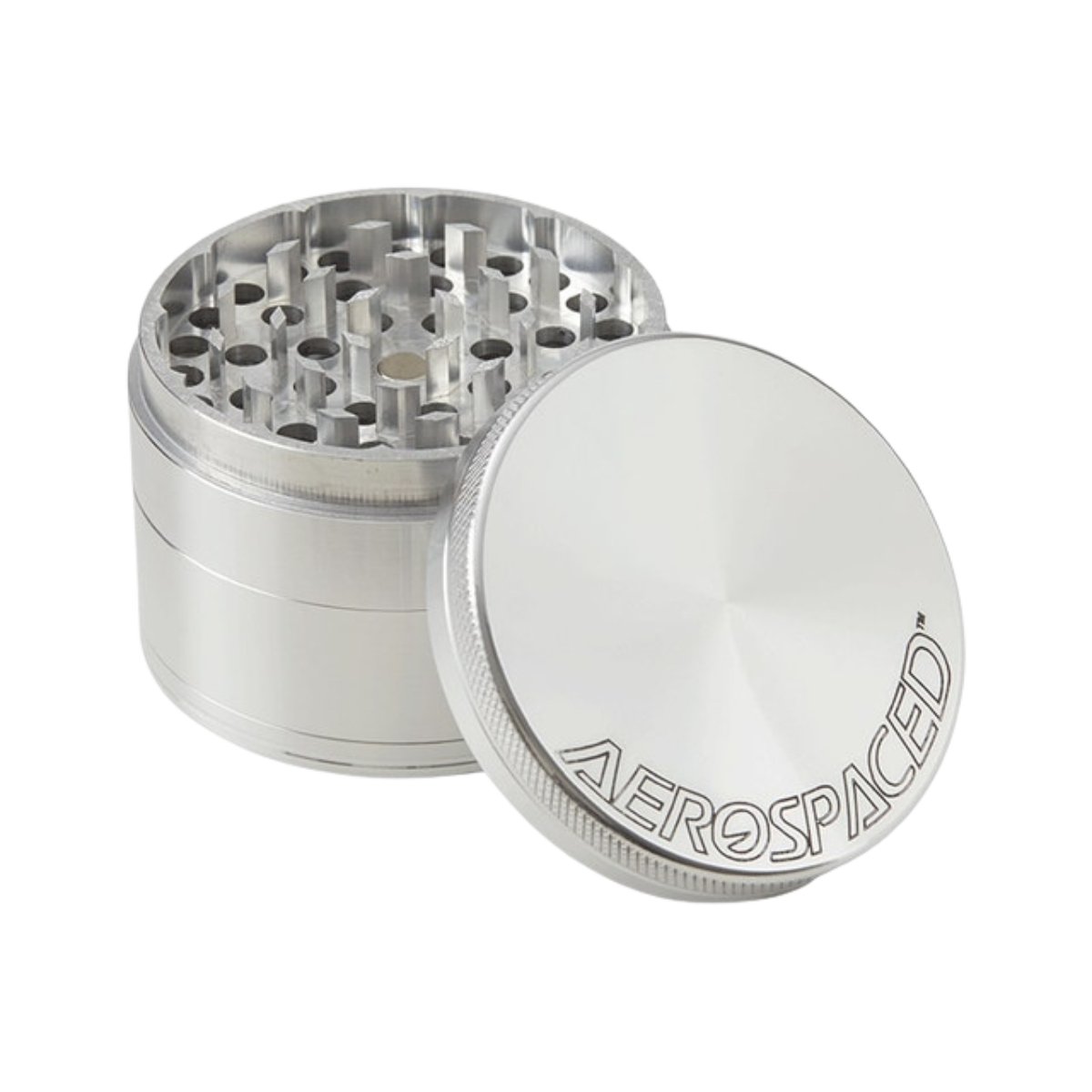 Higher Standards: Aerospaced 4 Piece Grinder 63 mm (Large) - greenmart.com.au