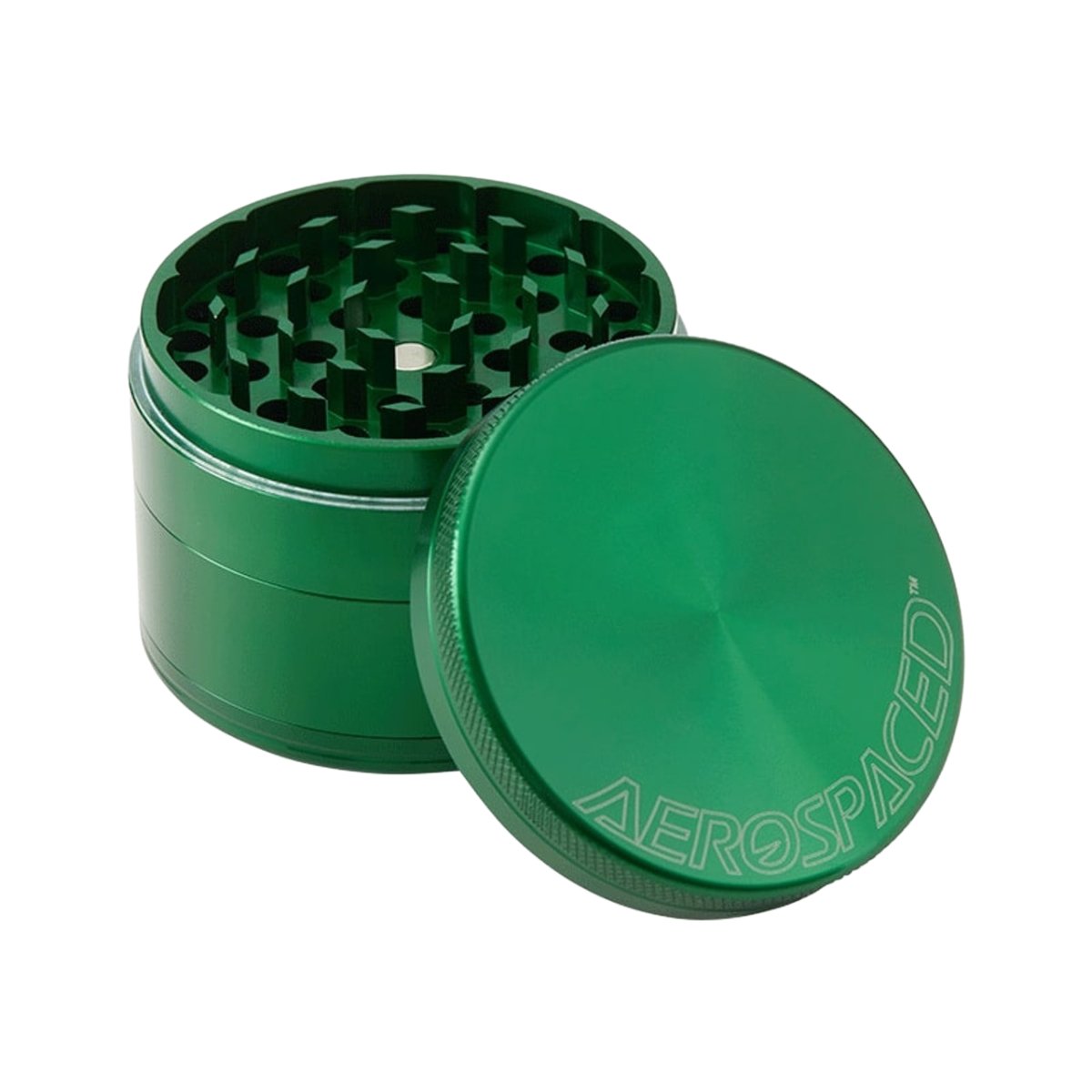 Higher Standards: Aerospaced 4 Piece Grinder 63 mm (Large) - greenmart.com.au