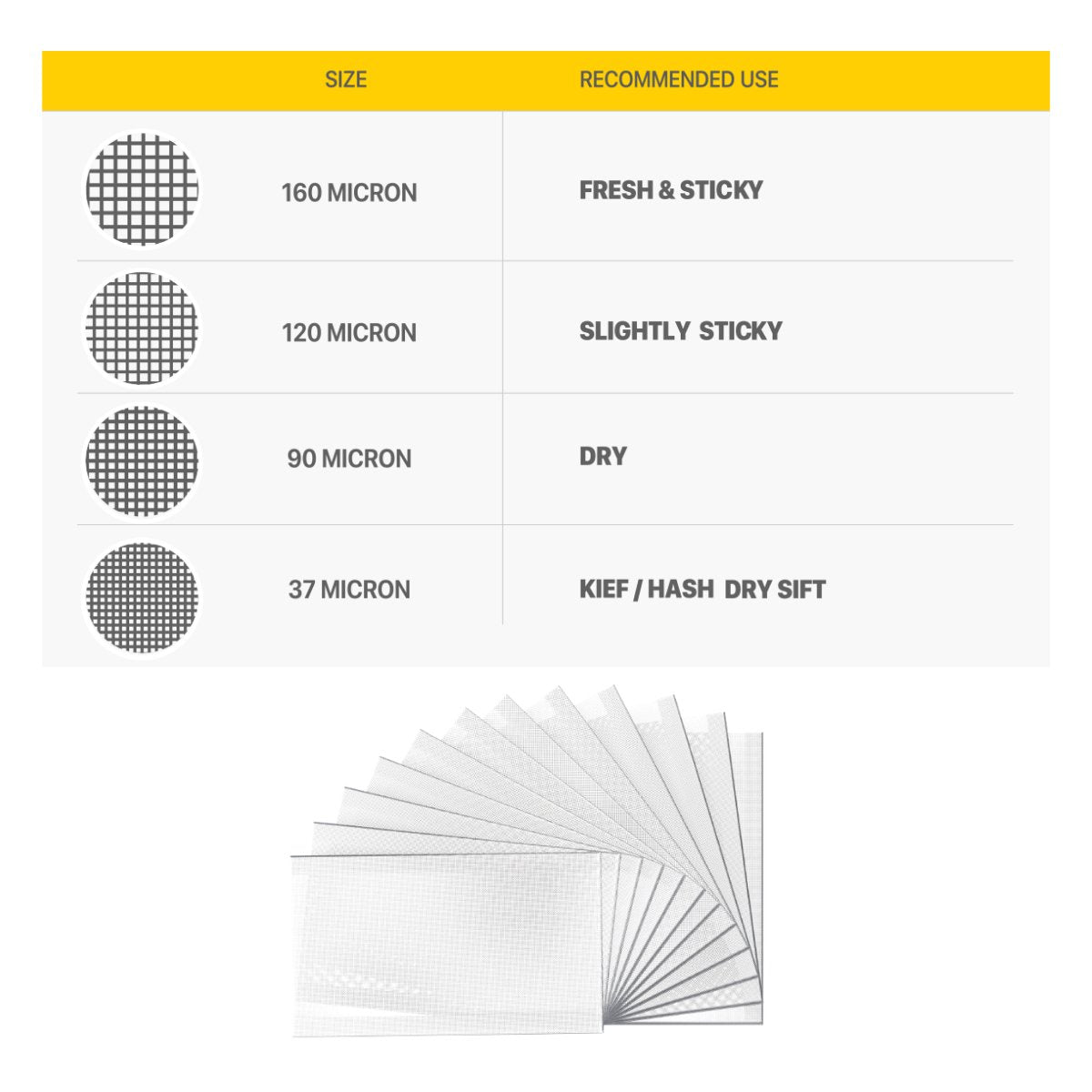 NugSmasher Extraction Bags 3.5 Grams - greenmart.com.au