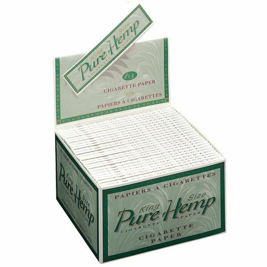Pure Hemp Kingsize Smoking Papers - 50 Packs per Box - greenmart.com.au