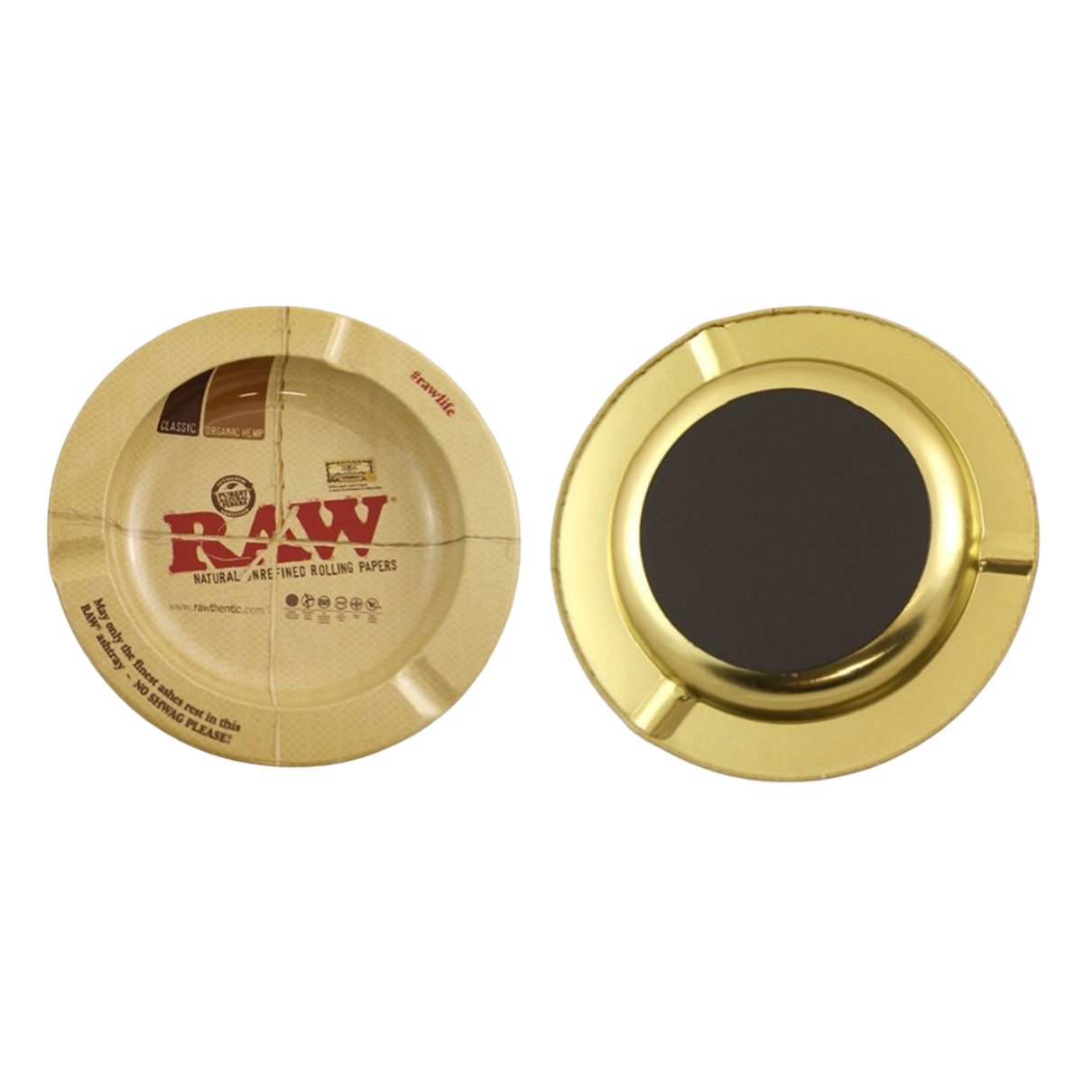 RAW Magnetic Metal Ashtray - greenmart.com.au