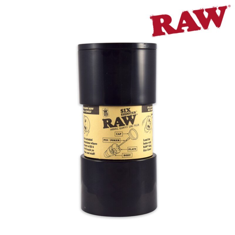 Raw Six Shooters for King Size cones - greenmart.com.au