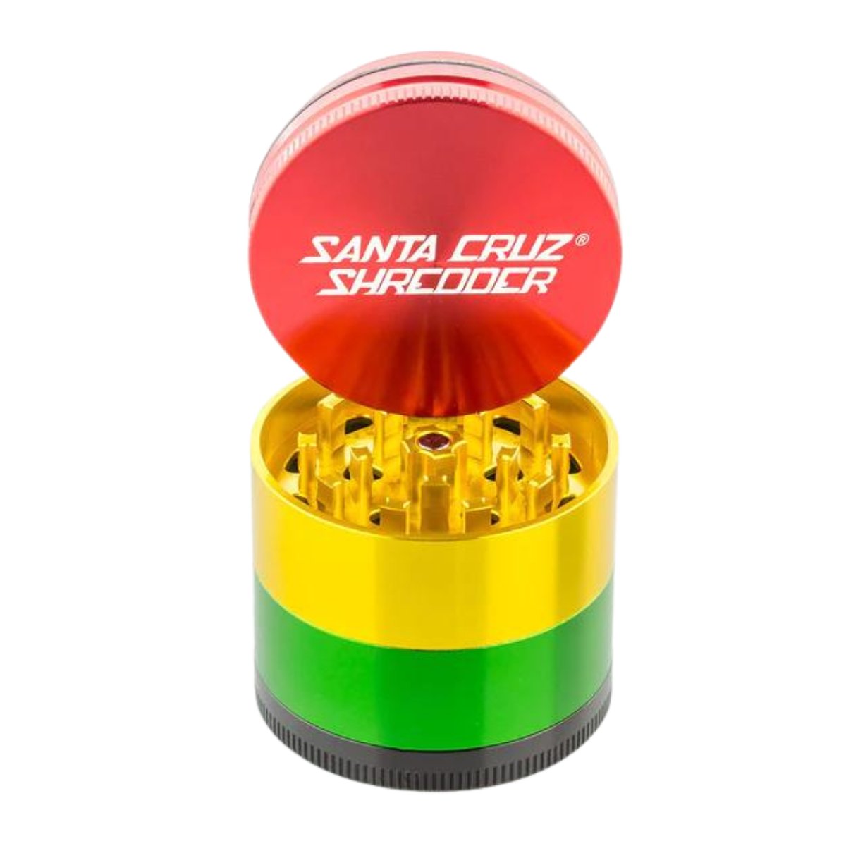 Santa Cruz Shredder Medium 4 Piece Grinder - greenmart.com.au
