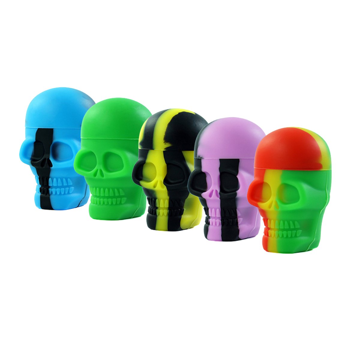 Skull King 15ml Silicone Concentrate Jar - Compact, Non - Stick, Edgy Design - greenmart.com.au