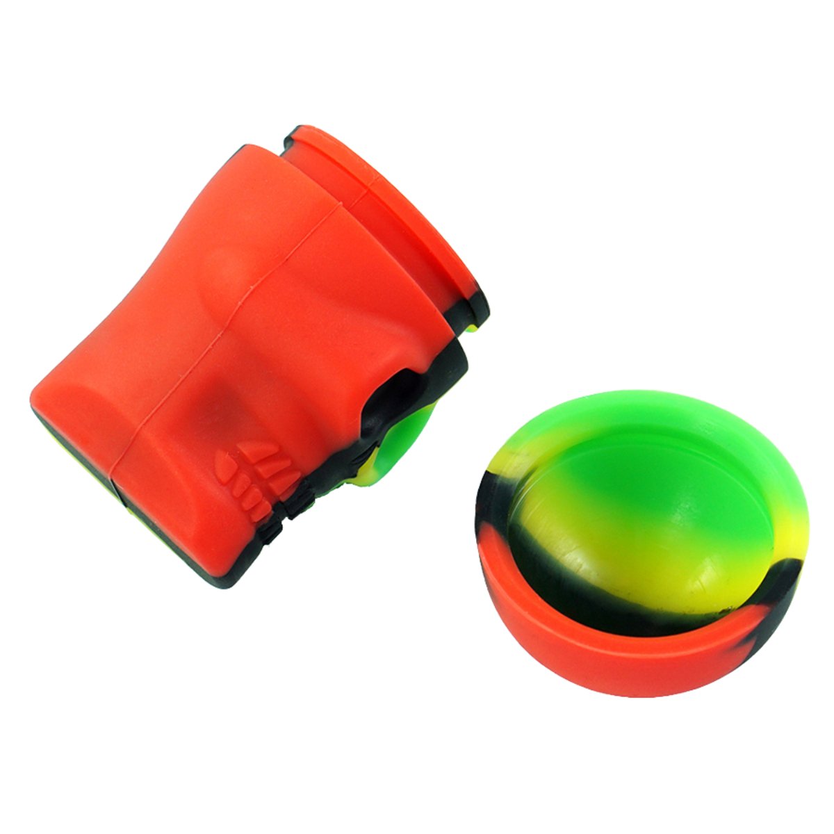 Skull King 15ml Silicone Concentrate Jar - Compact, Non - Stick, Edgy Design - greenmart.com.au