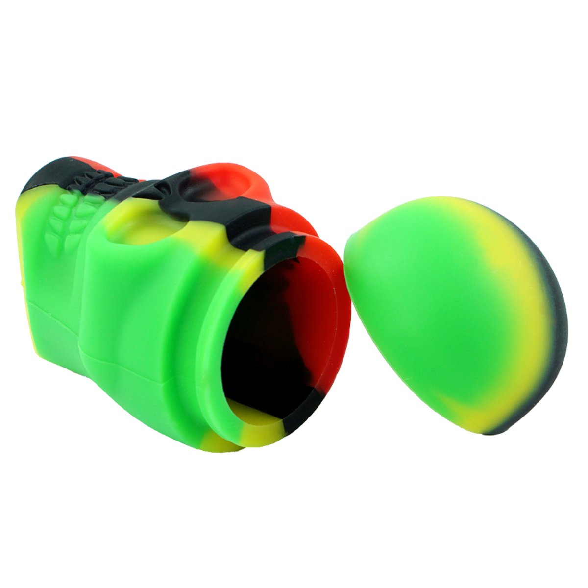 Skull King 15ml Silicone Concentrate Jar - Compact, Non - Stick, Edgy Design - greenmart.com.au