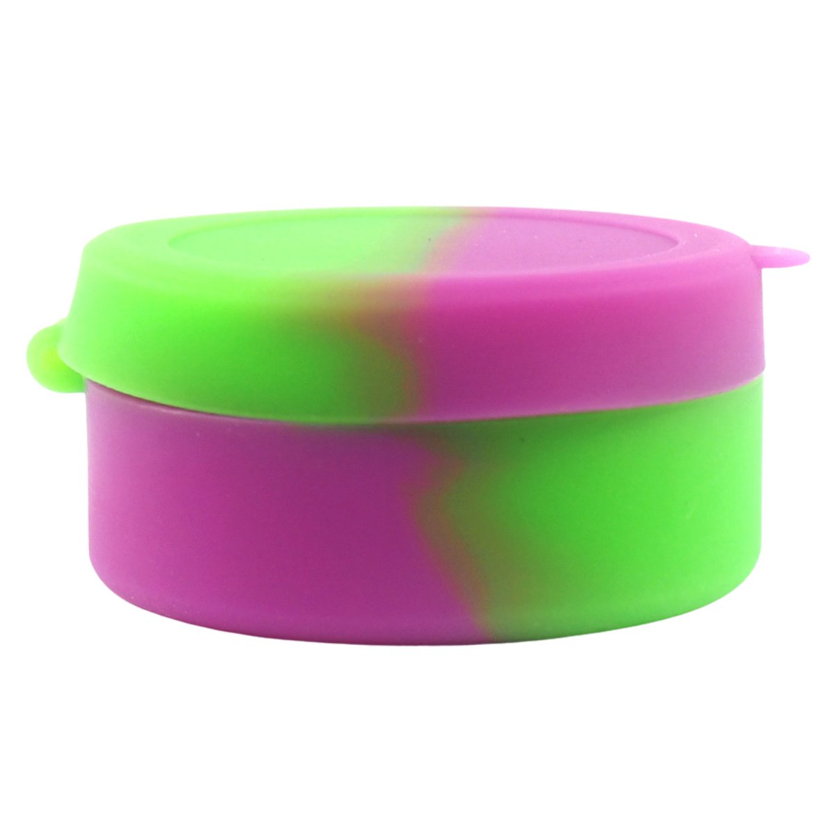 TwinTreasure 7ml Dual - Chamber Silicone Concentrate Container - Sleek, Non - Stick, and Colorful - greenmart.com.au