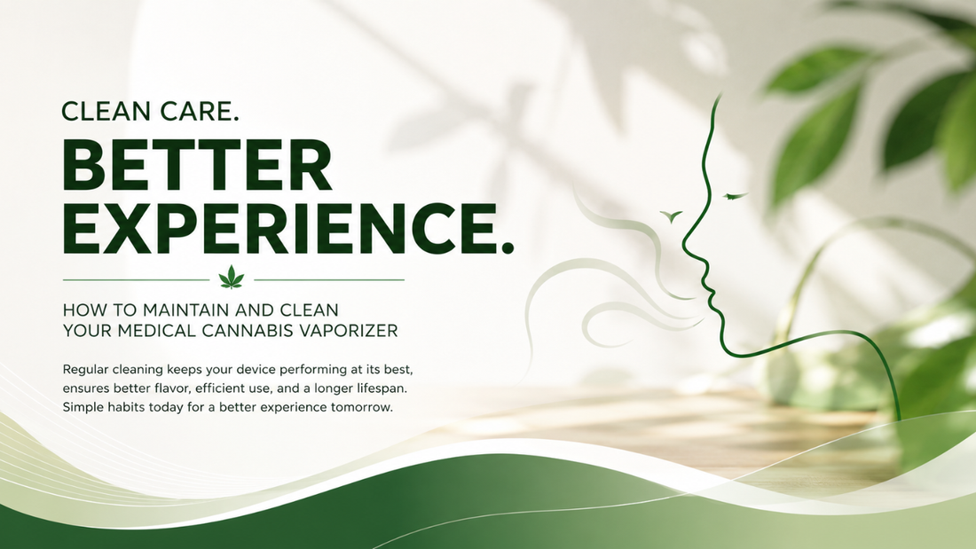 How to Clean and Maintain Your Medical Cannabis Vaporizer for Long-Term Performance and Safety