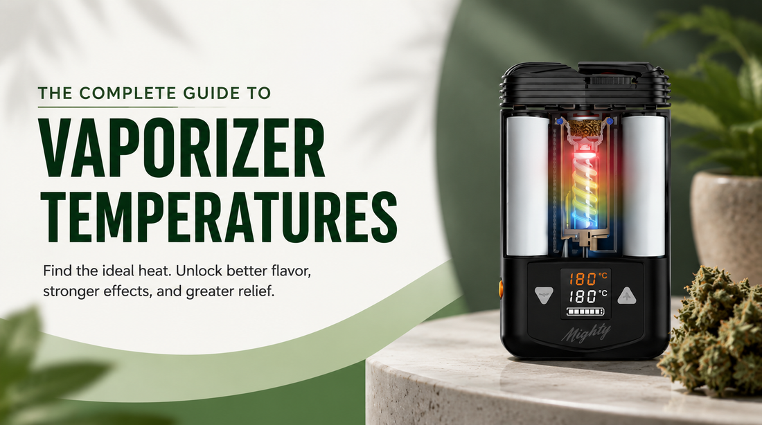 The Best Temperature Settings for Vaporizing Cannabis Flower