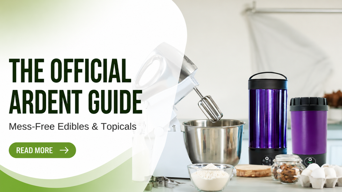 The Official Ardent Guide to Mess-Free Edibles & Topicals