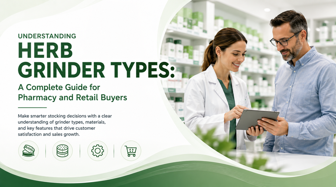 Understanding Herb Grinder Types: A Complete Guide for Pharmacy and Retail Buyers