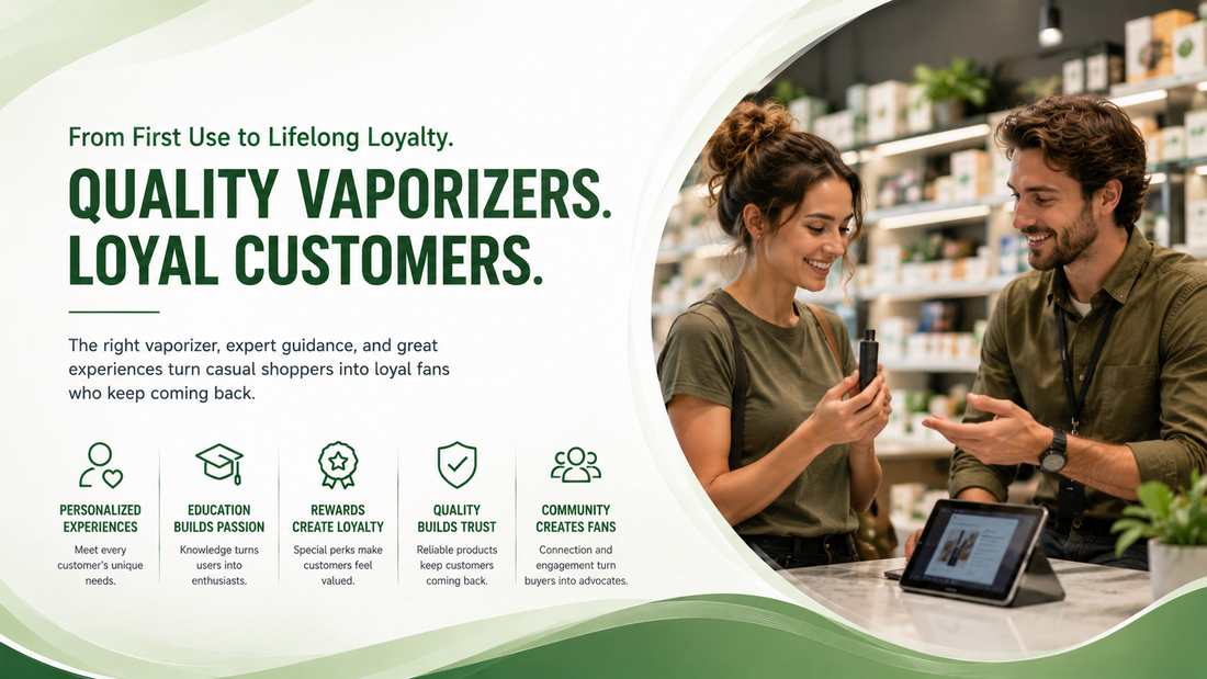 How Vaporizers Drive Customer Loyalty and Repeat Sales?