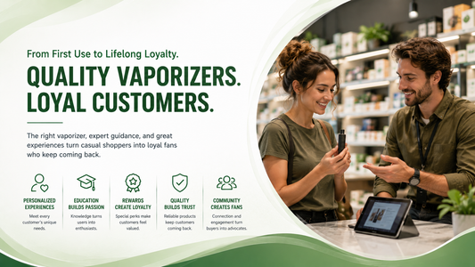 How Vaporizers Drive Customer Loyalty and Repeat Sales?