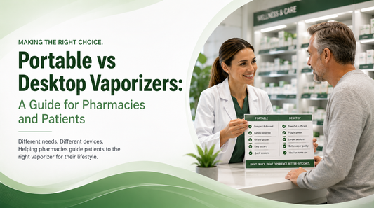 Portable vs. Desktop Vaporizers: What Pharmacies Need to Consider