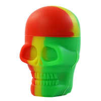 Skull King 15ml Silicone Concentrate Jar - Compact, Non-Stick, Edgy Design