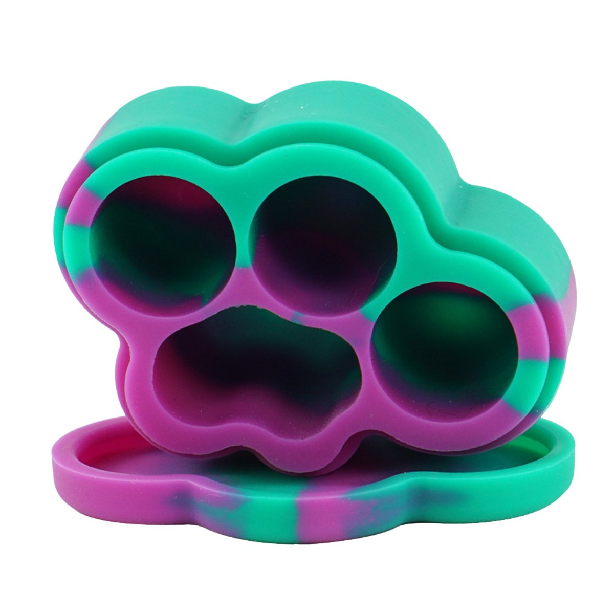 22ml Cloud - Shaped Silicone Concentrate Container - Non - Stick and Compact - greenmart.com.au