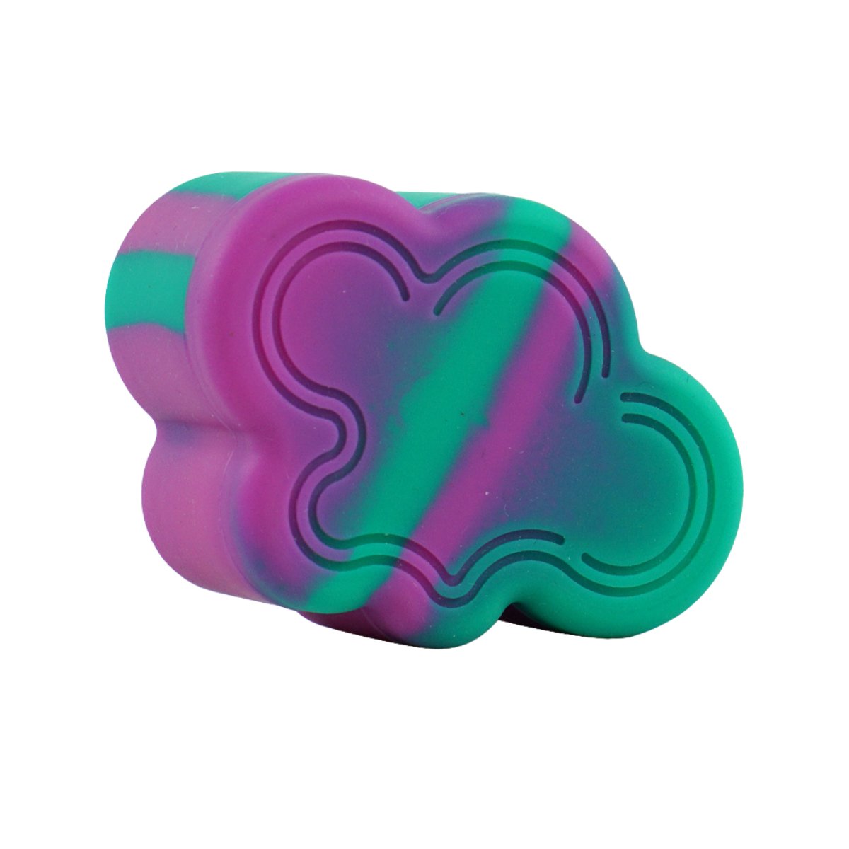 22ml Cloud - Shaped Silicone Concentrate Container - Non - Stick and Compact - greenmart.com.au