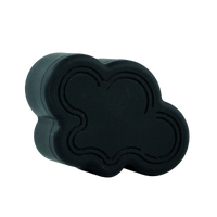 22ml Cloud-Shaped Silicone Concentrate Container - Non-Stick and Compact