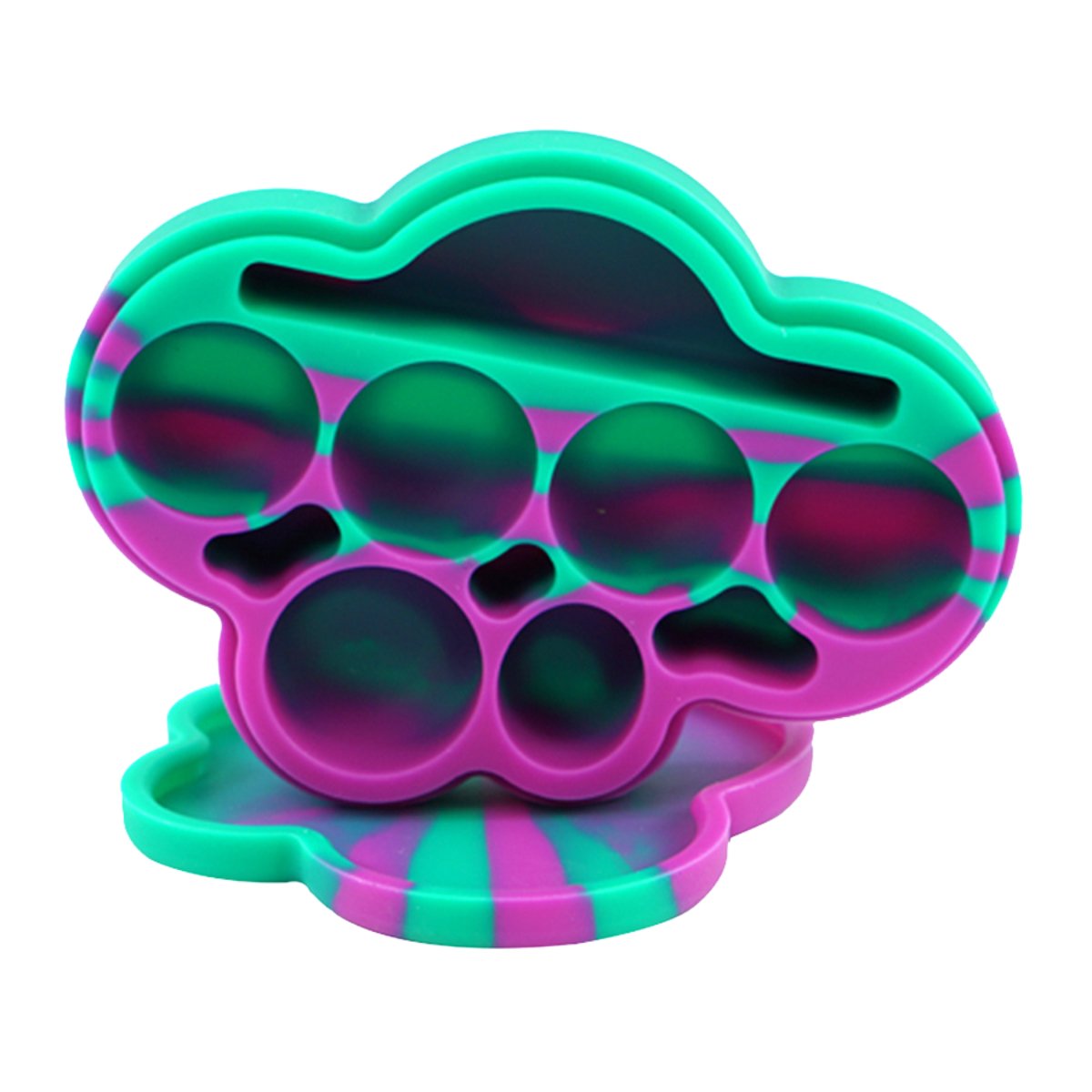 85ml Cloud Silicone Dab Concentrate Container - Non - Stick Storage, Compartment - greenmart.com.au