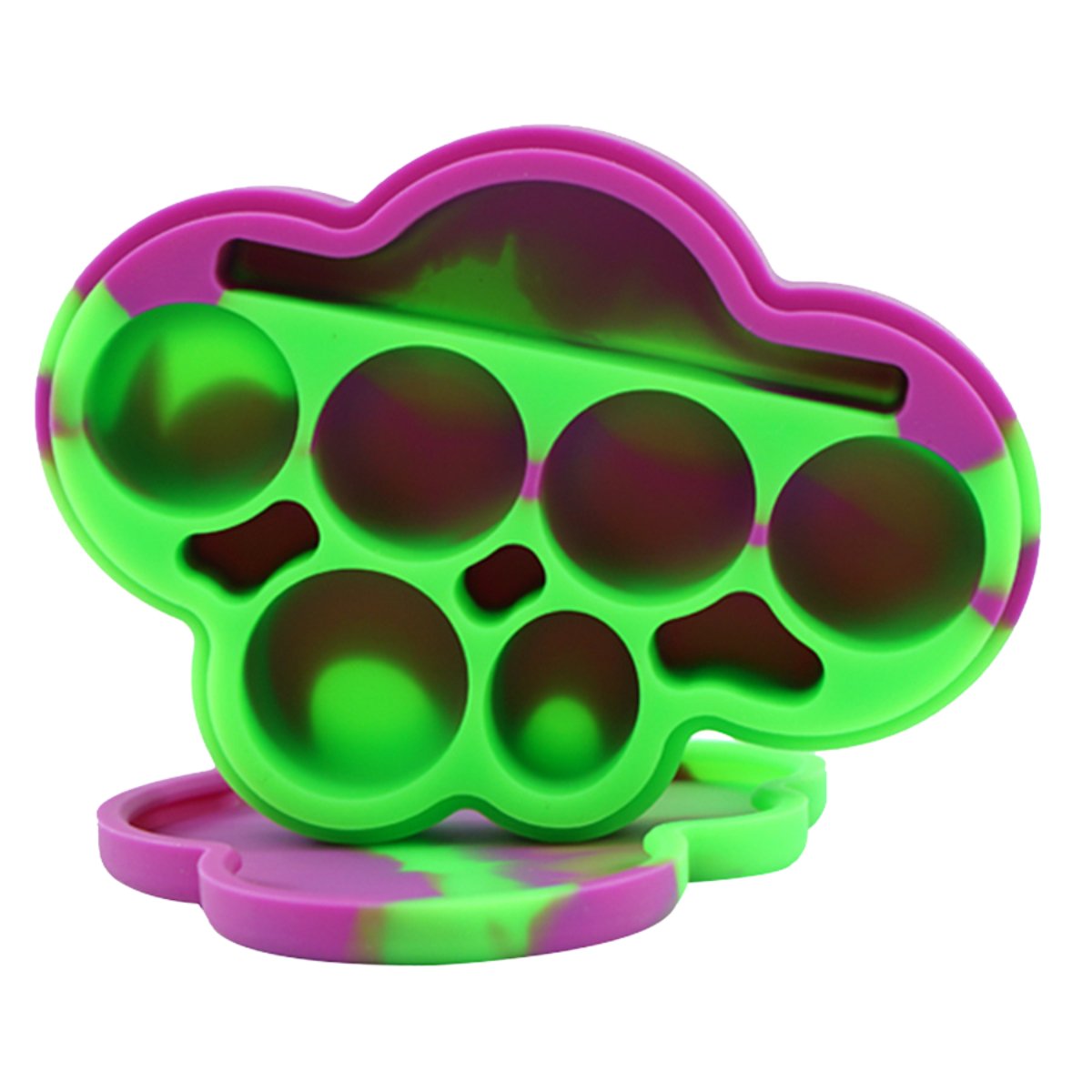 85ml Cloud Silicone Dab Concentrate Container - Non - Stick Storage, Compartment - greenmart.com.au