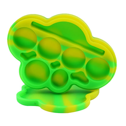 85ml Cloud Silicone Dab Concentrate Container - Non - Stick Storage, Compartment - greenmart.com.au