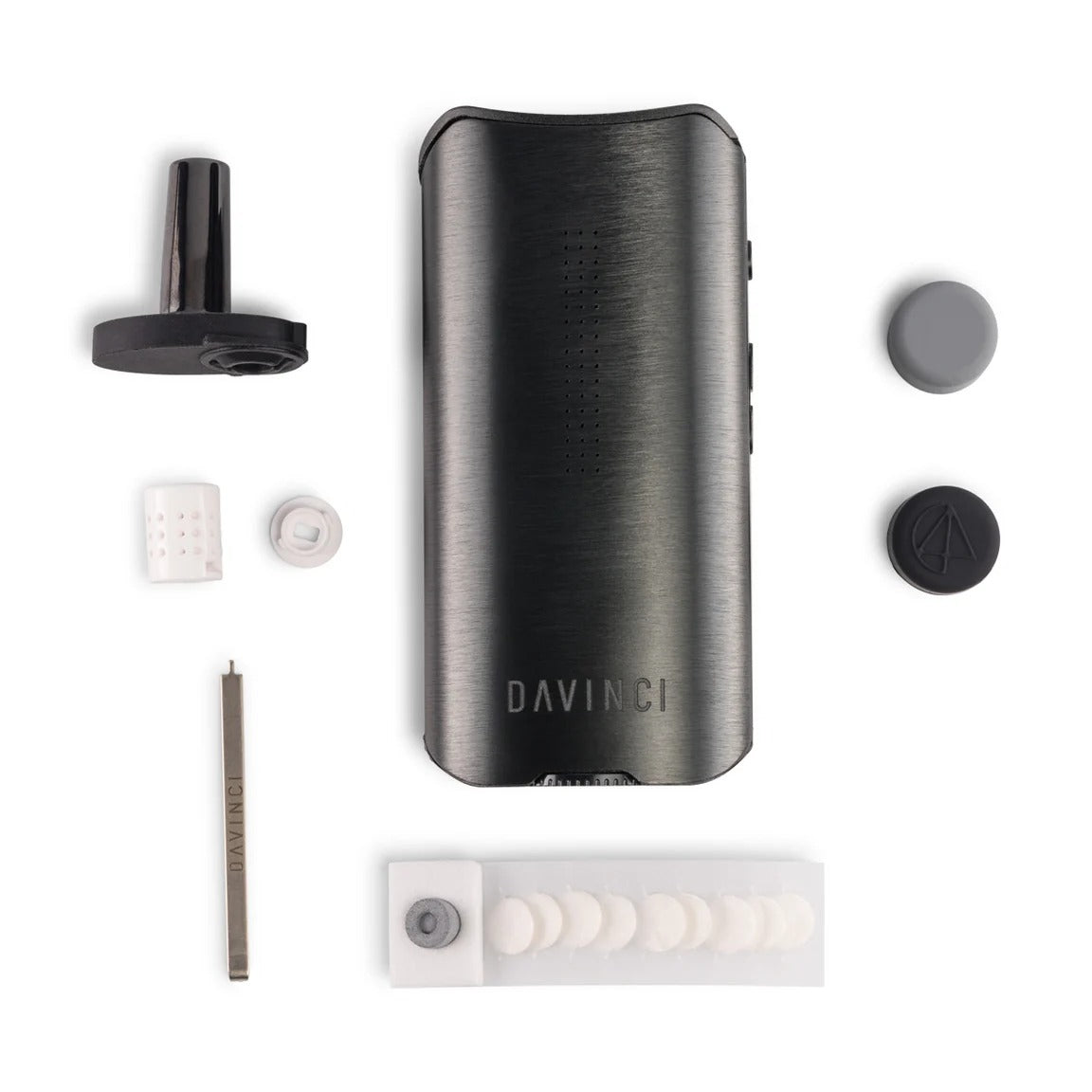DaVinci IQ2 premium vaporizer designed for precise dry herb and dual-use heating