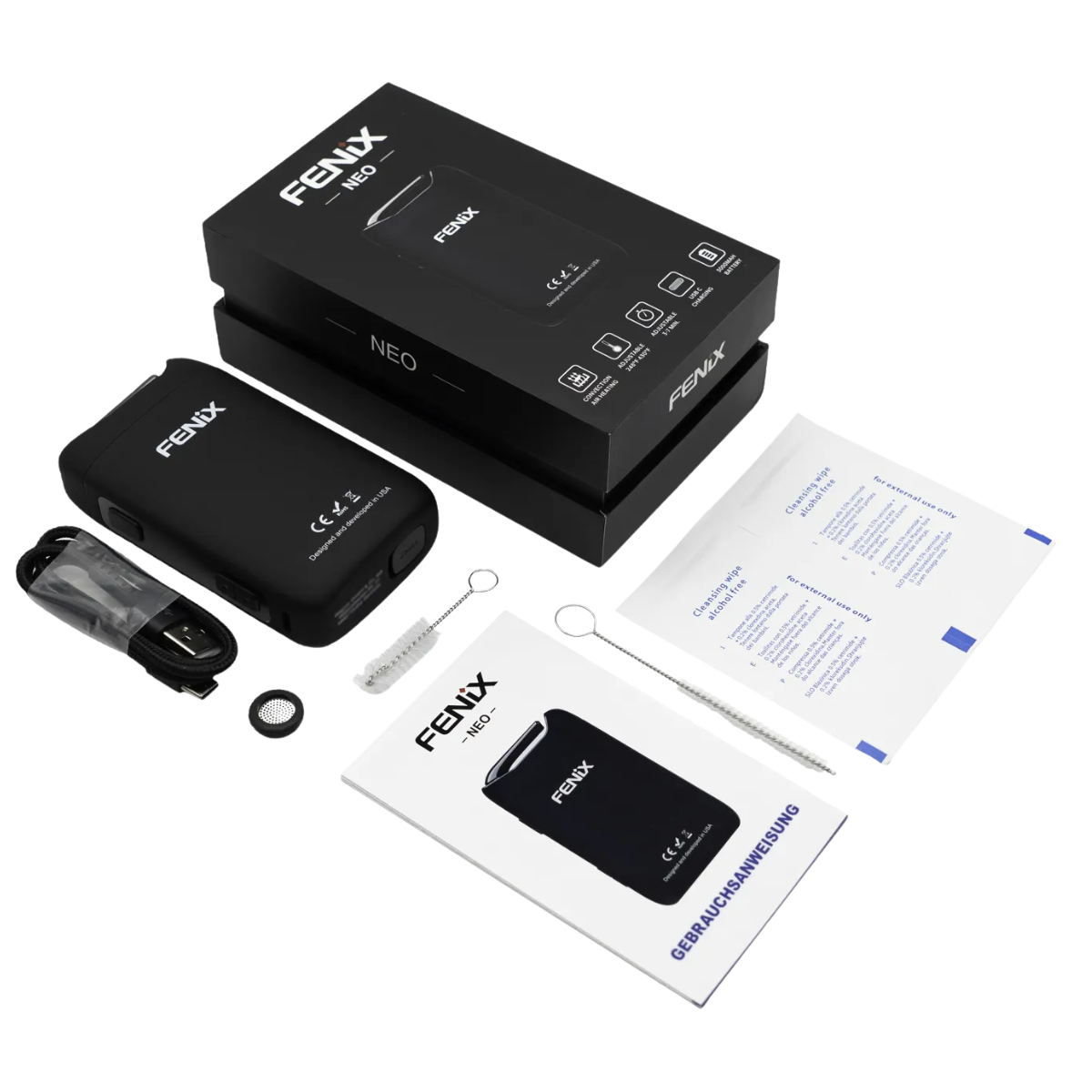 FENiX Neo portable vaporizer with advanced heating technology for dried flower use greenmart.com.au