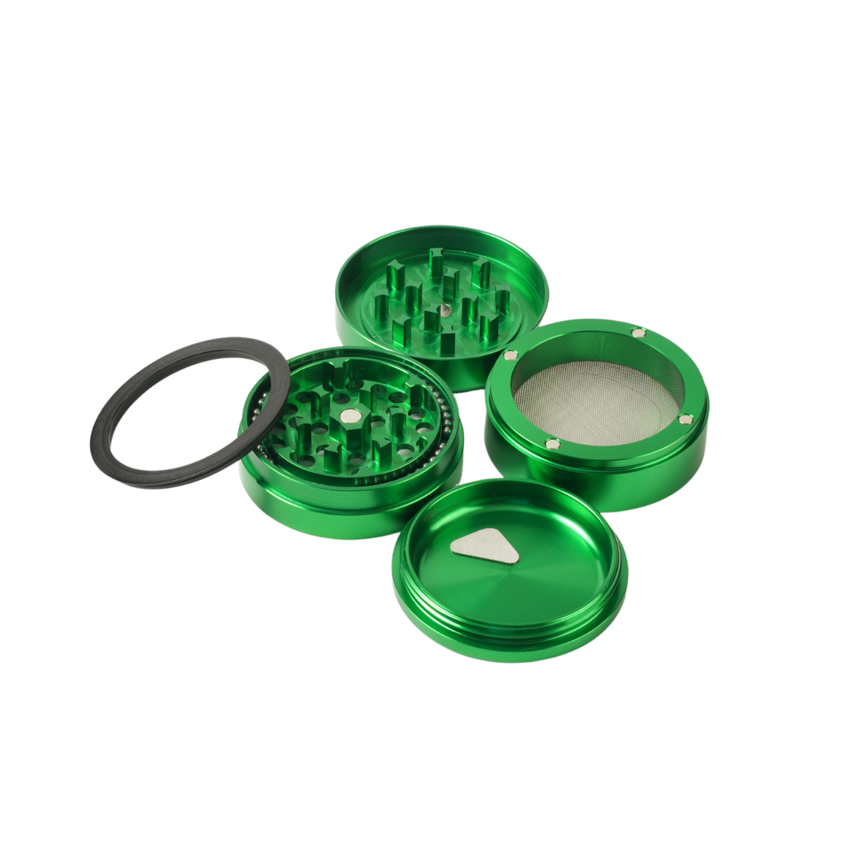 Kaya Swift Grind heavy-duty 62mm ball-bearing grinder offering consistent herb shredding