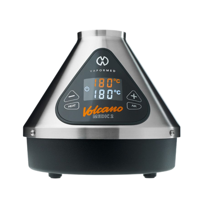 Volcano Medic 2 silver medical vaporizer certified for dry herb heating