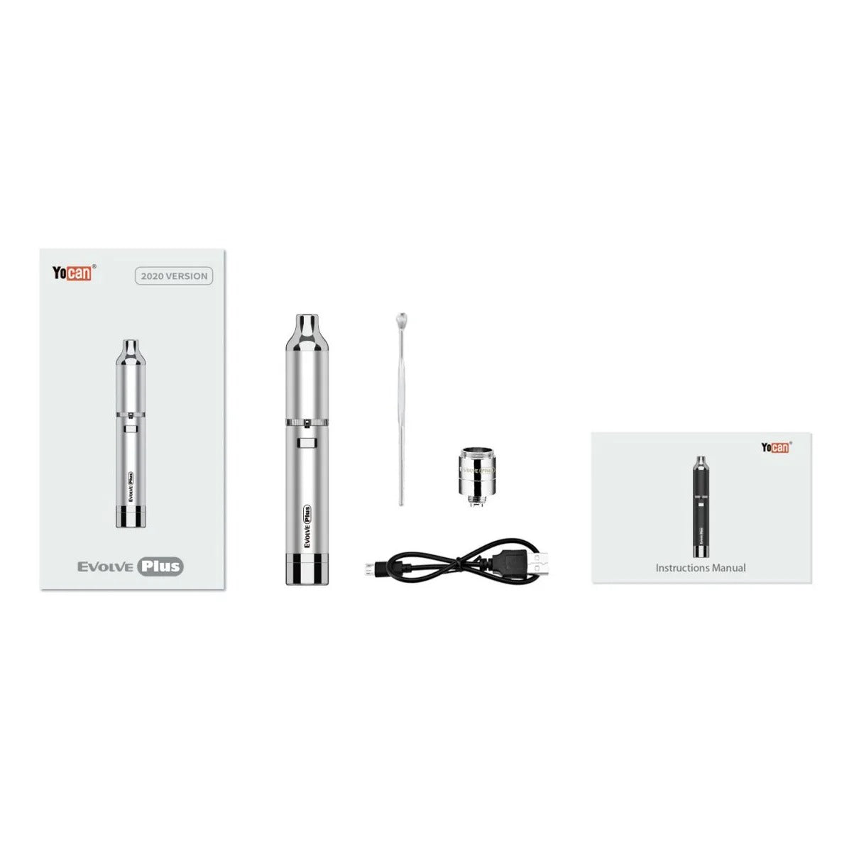 Yocan Evolve Plus portable concentrate vaporizer designed for smooth heating greenmart.com.au