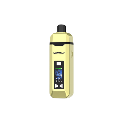 yocan vane 2 portable herb vaporizer gold