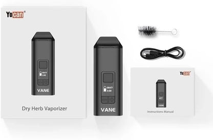 Yocan Vane portable dry herb vaporizer with compact heating design