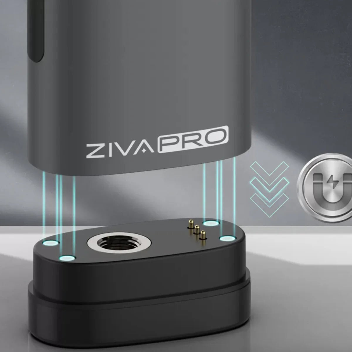 Yocan Ziva Pro intelligent 510 vaporizer mod engineered for stable cartridge activation greenmart.com.au