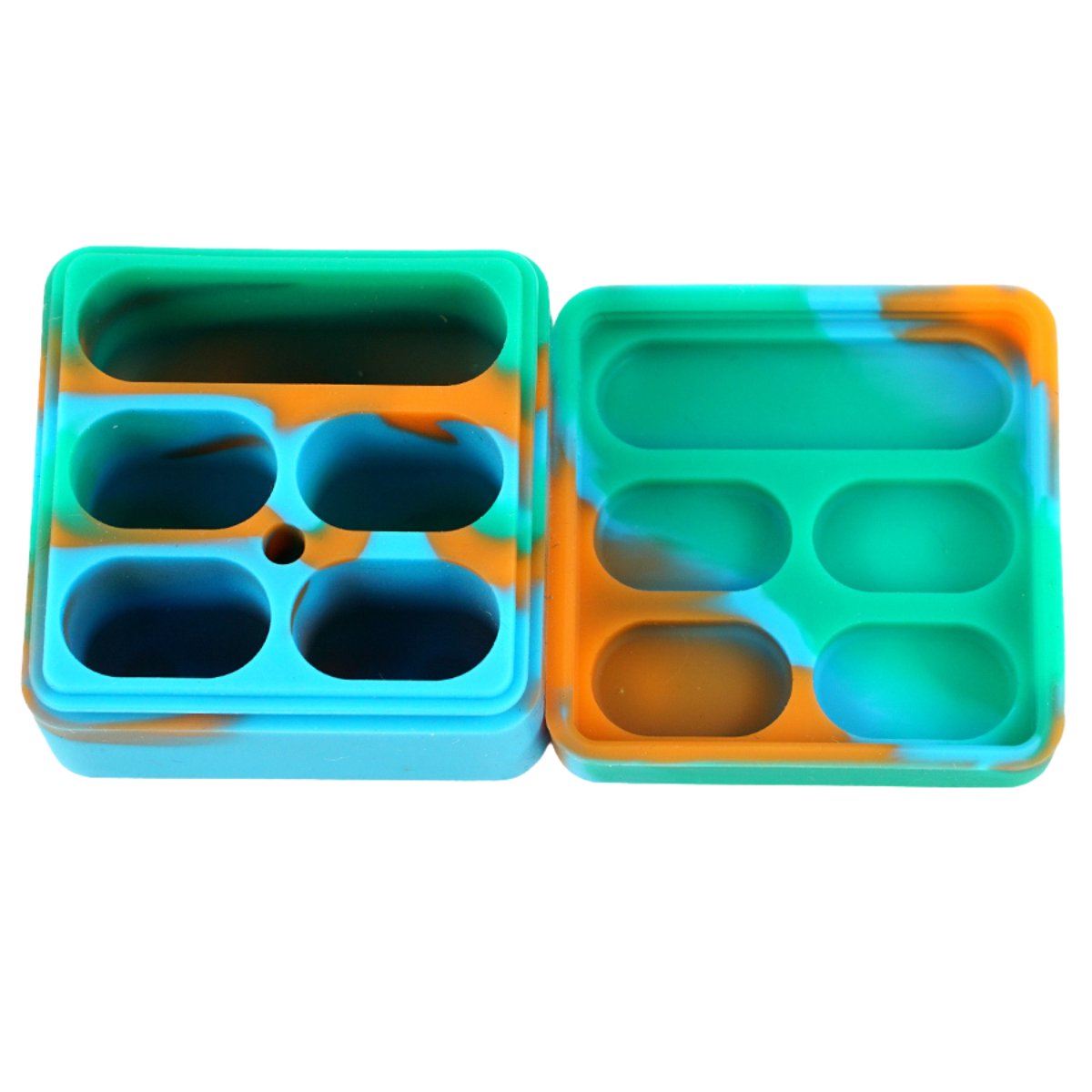 BlockBuddy 26ml Silicone Concentrate Container - Vibrant, Non - Stick, Multi - Compartment - greenmart.com.au