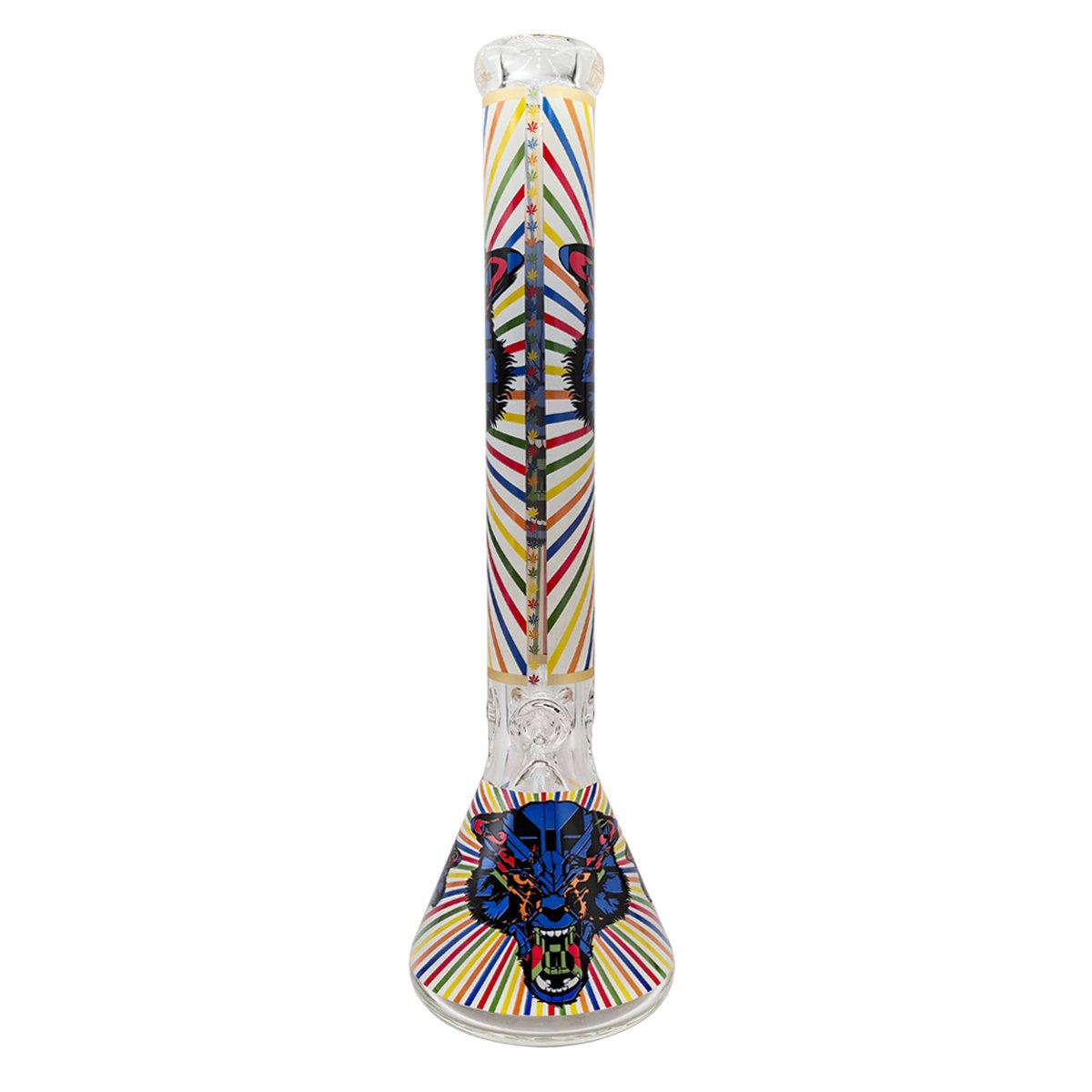 Blue Beast Beaker Bong 45cm - greenmart.com.au