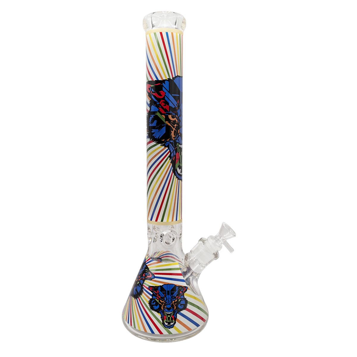 Blue Beast Beaker Bong 45cm - greenmart.com.au