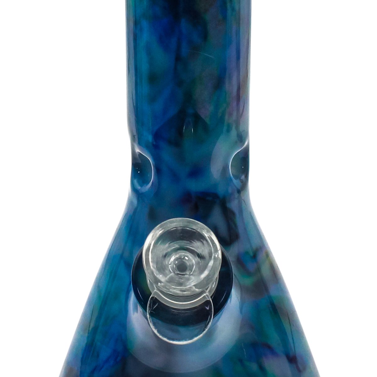 Blue Glass Bong - 30 cm - greenmart.com.au