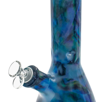 Blue Glass Bong - 30 cm - greenmart.com.au