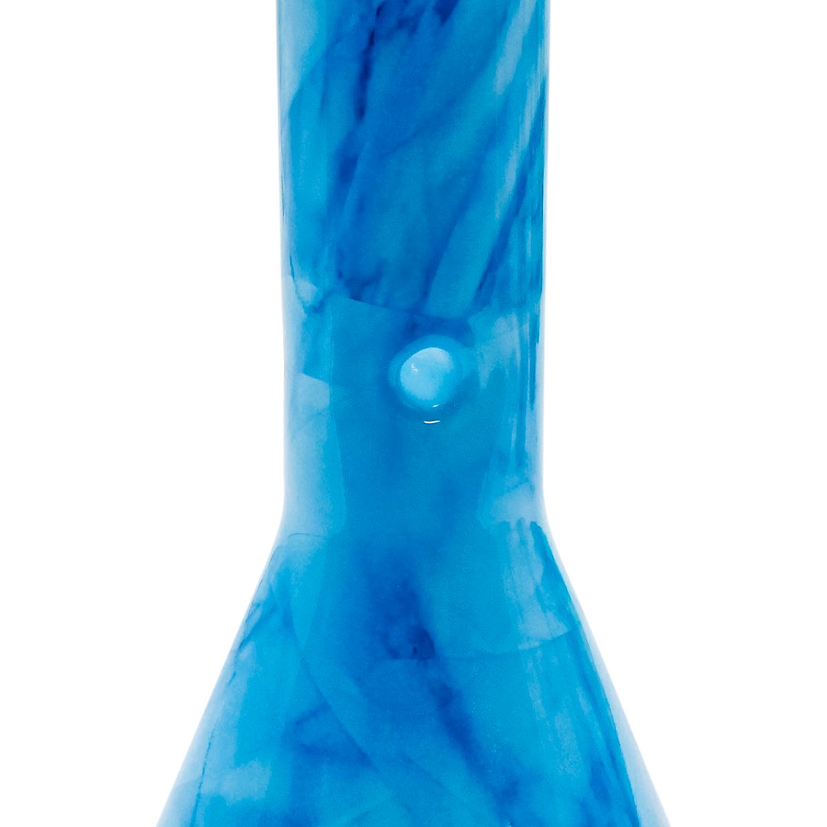 Blue Swirl Glass Bong - 30 cm - greenmart.com.au